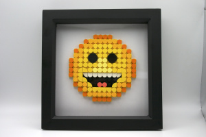 Emoji: Framed Grinning Face