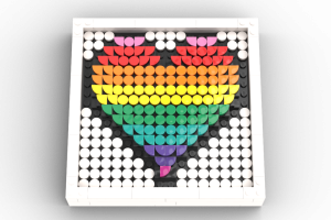 Emoji: Rainbow Heart